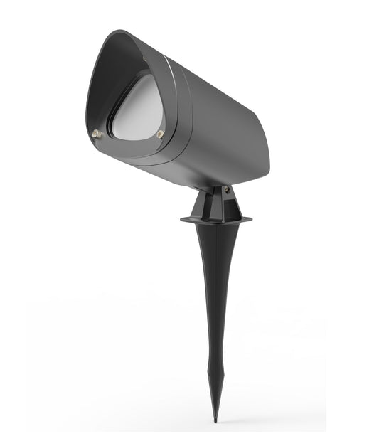 SPIKE S/ADJ 12V MR16 Dark Grey IP65 Exposed Cable - KAM01