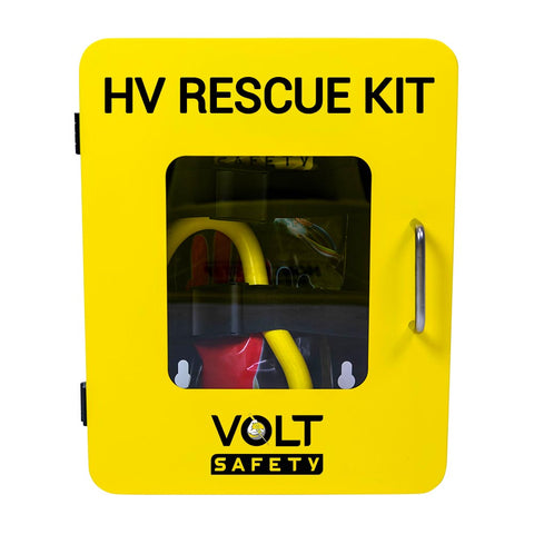 Wall Mounted High Voltage Rescue Kit Class 3 26.5kV - Volt Safety - KIT-HVR-WM-3