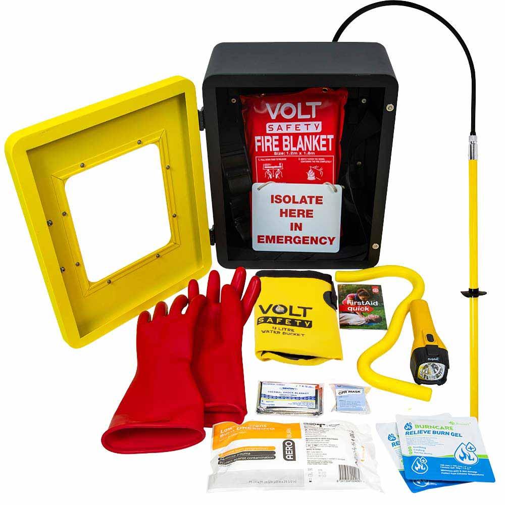 VOLT SAFETY - KIT-LVR-WM-EV - EV RESCUE WALL MOUNTED KIT – ARCK ...