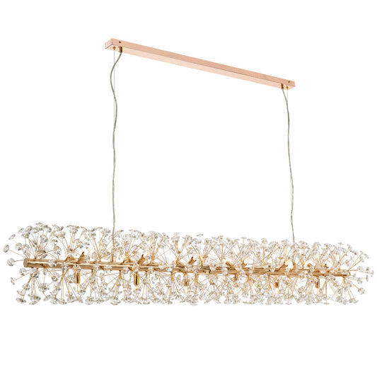 LERIDA 18 LIGHT RECTANGULAR PENDANT - PE18R-GD