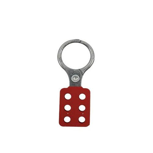 HASP 6 HOLE LOCKOUT ANTI SPARK ALUMINIUM HASP - 38MM - LOCK-HASP-SLH138