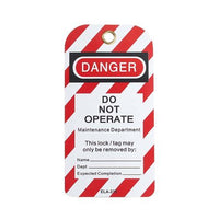 PREMIUM LOCKOUT TAG - DANGER DO NOT OPERATE LOCKOUT-TAG-DNOP