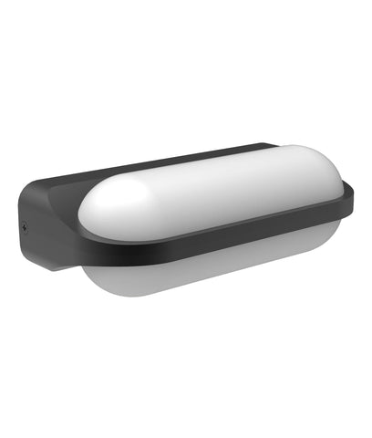WALL S/M Up/Dn 7W OVAL 3K IP65 Opal Diff 380 Lm - MARINA1