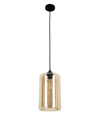 Modern Retro Oblong Glass Pend - MASON3