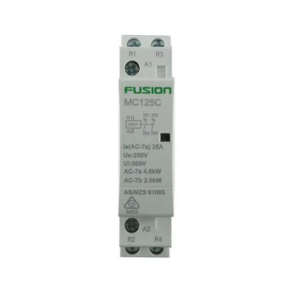 Modular Contactor 2 Pole 250V AC 25A 2NC - MC125C