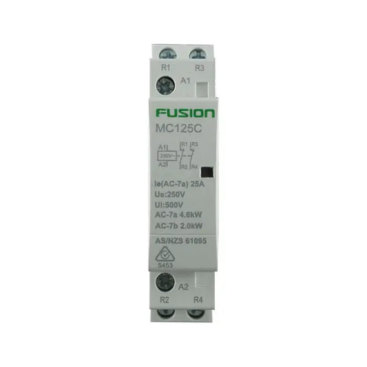 Modular Contactor 2 Pole 250V AC 25A 2NC - MC125C