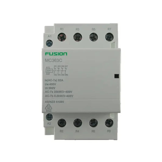 Modular Contactor 4 Pole 500V - MC363C - ARCK Electrical Wholesale Supplies