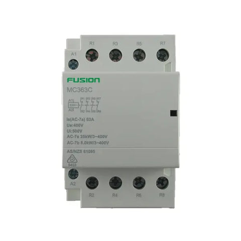 Modular Contactor 4 Pole 500V - MC363C - ARCK Electrical Wholesale Supplies
