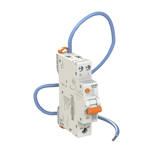 NHP MOD6+ RCBO 6kA 1 Pole and - MD6RS1630A - ARCK Electrical Wholesale Supplies