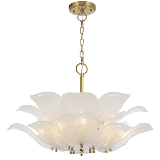MONTE 8 LIGHT PENDANT - PE8-BRS