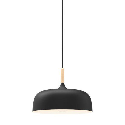 OLENA 1 LIGHT PENDANT - MPLS004BLK or MPLS004WHT