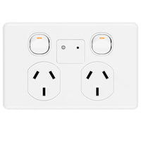 Mercator Double Power Point with Wi-Fi Extender - MPP02GWE