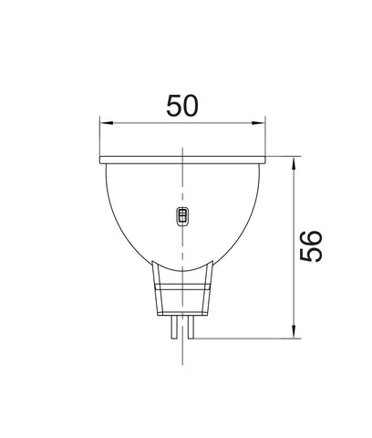CLA Lighting MR16 LED Globe GU - MR16TRI1