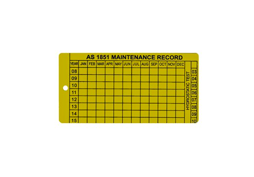AS1851 aluminium maintenance t - MRTAG - ARCK Electrical Wholesale Supplies