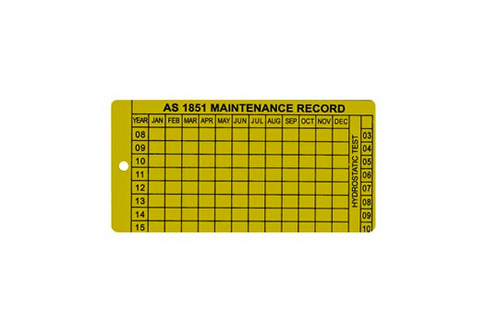 AS1851 aluminium maintenance t - MRTAG - ARCK Electrical Wholesale Supplies