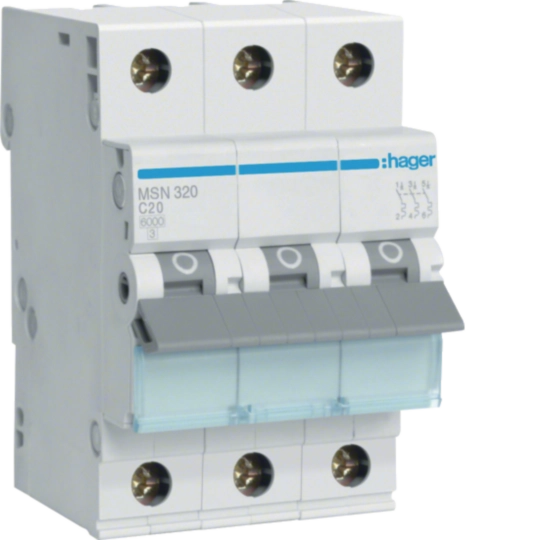 Hager 10 Amp Miniature Circuit - MSN310
