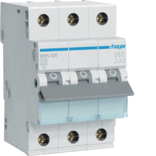 Hager 10 Amp Miniature Circuit - MSN310
