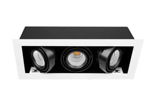 Trend MINILED XMA310 3x10W LED Downlight - XMA3103-WB-W