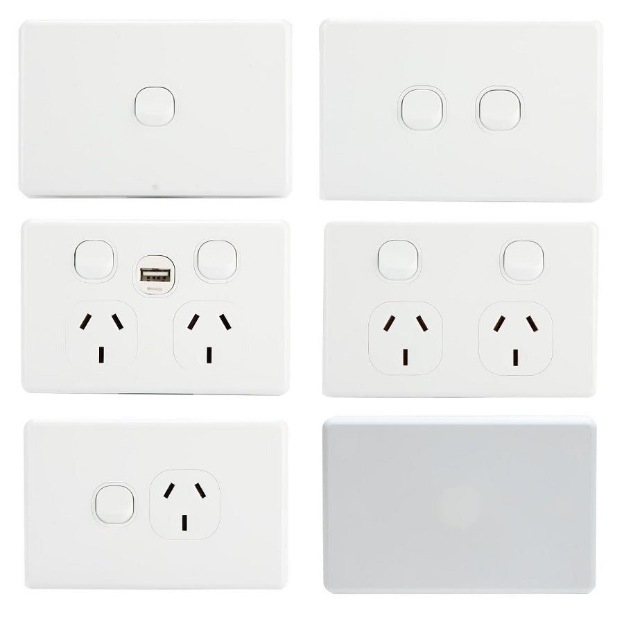 NLS Quad Powerpoint 10A White - 30455NLS - ARCK Electrical Wholesale Supplies