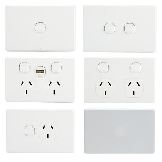 NLS Quad Powerpoint 10A White - 30455NLS - ARCK Electrical Wholesale Supplies