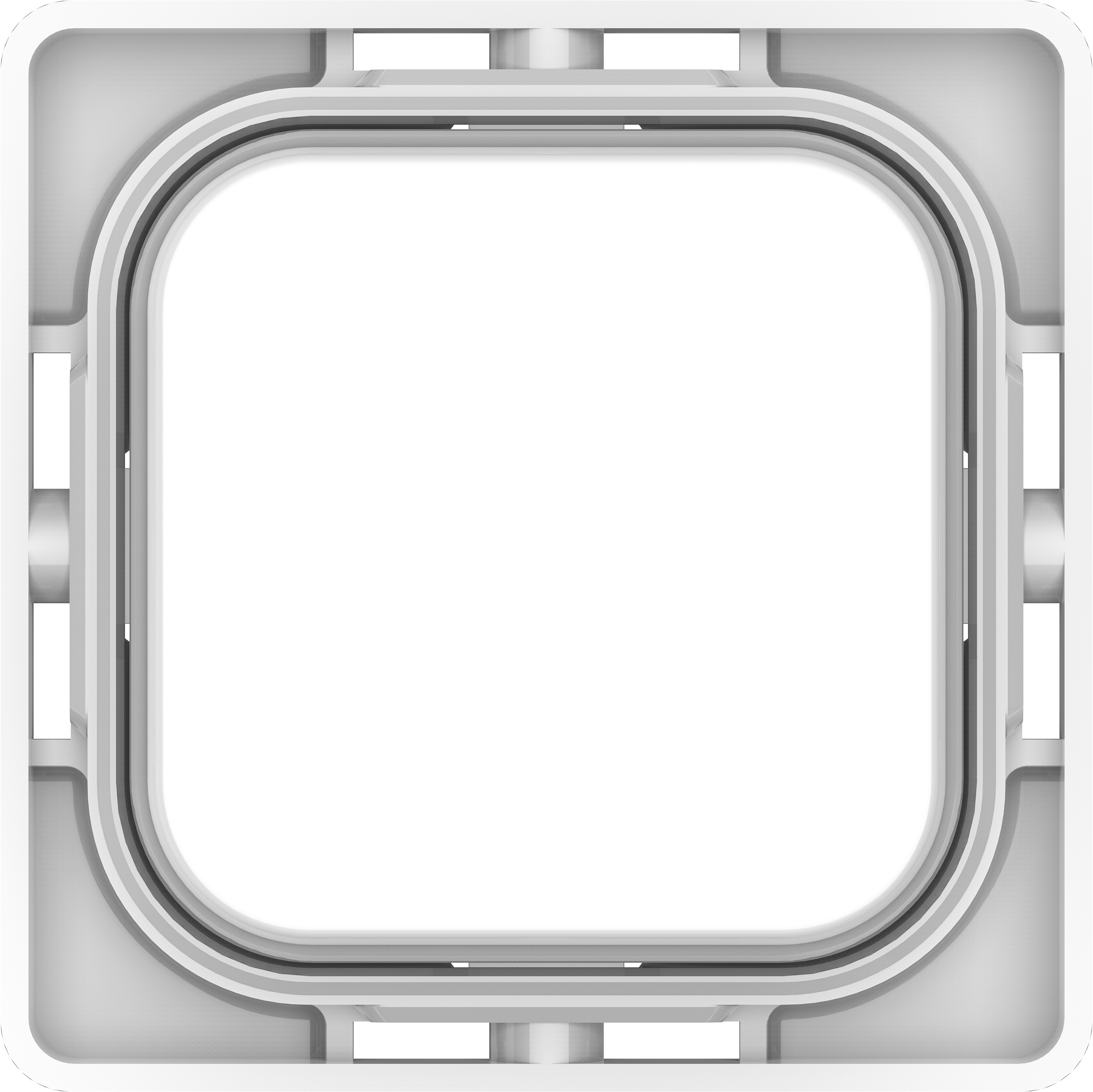 Clipsal Pro Series Push-Button Parts Pack White Extra Vivid White - P40APB-XW - ARCK Electrical Wholesale Supplies