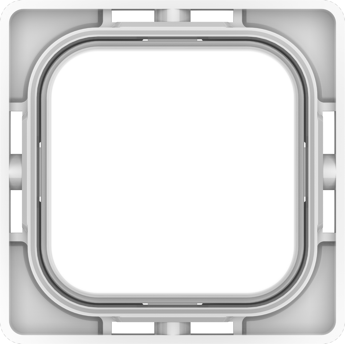 Clipsal Pro Series Push-Button Parts Pack White Extra Vivid White - P40APB-XW - ARCK Electrical Wholesale Supplies