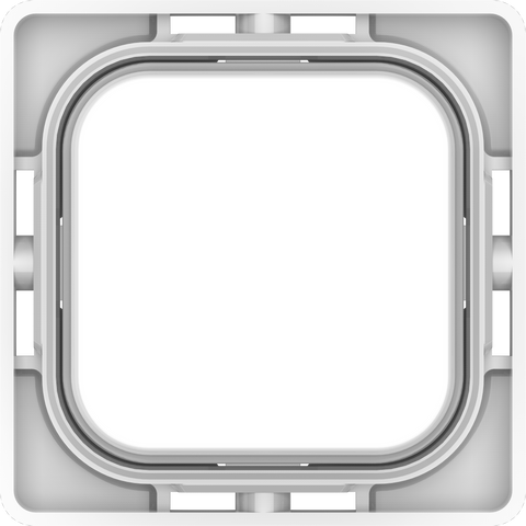 Clipsal Pro Series Push-Button Parts Pack White Extra Vivid White - P40APB-XW - ARCK Electrical Wholesale Supplies