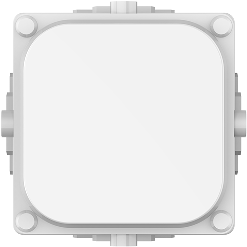 Clipsal Pro Series Blank Mechanism Adaptor White Extra Vivid White - P40B-XW - ARCK Electrical Wholesale Supplies