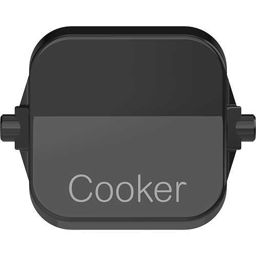 Clipsal Pro Series Dolly Rocker COOKER 20A Black - P40R20COOK-BK - ARCK Electrical Wholesale Supplies