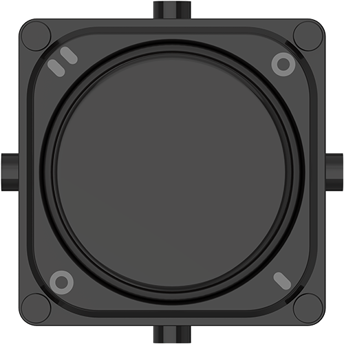 Clipsal Pro Series Dolly 4-Position Rotary OFF-1-OFF-2 Black - P40RSM2KB-BK - ARCK Electrical Wholesale Supplies