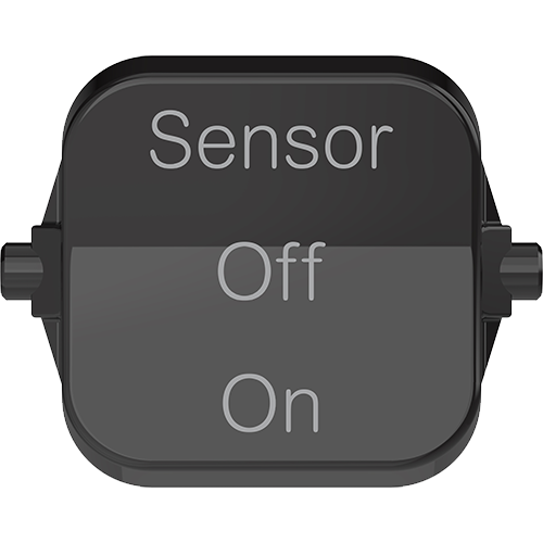 Clipsal Pro Series Dolly Toggle 3-Position SENSOR-ON-OFF Black - P49TSOO-BK - ARCK Electrical Wholesale Supplies