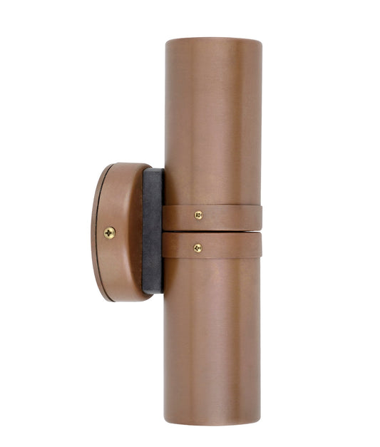 PILLAR FIXED 12V MR16 Cop IP54 RND B/Plate A/Glare - PM1FCEC