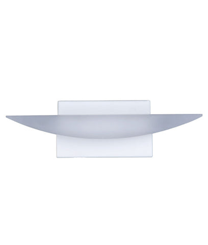 WALL Int City S/M 6W CURVED Uplight Matt Wh 3K FR Glass 660 Lm - PHOENIX
