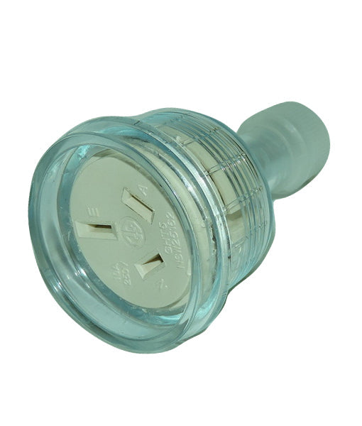 PLUG TOP Rewirable 3 PIN 10A CLEAR - PLUG001