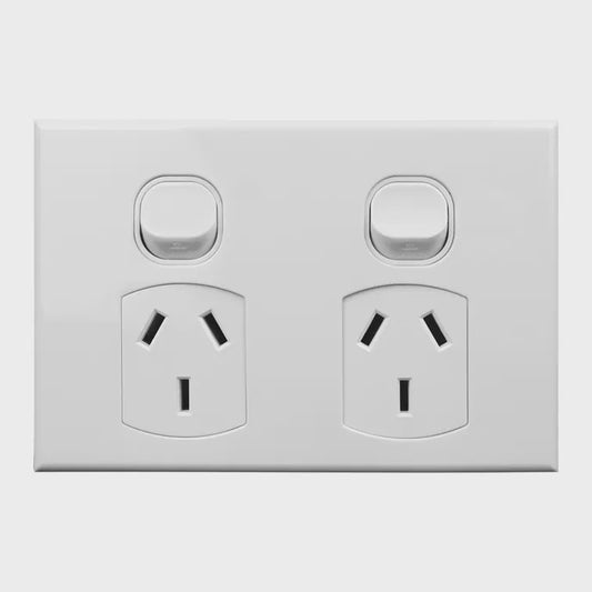 CSG Double Power Point - POD10-L - ARCK Electrical Wholesale Supplies