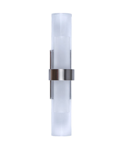 WALL Int City S/M Up/Dn 2x1W TUBULAR S/C 3K CLR and FR 230 Lm - ROMEG2