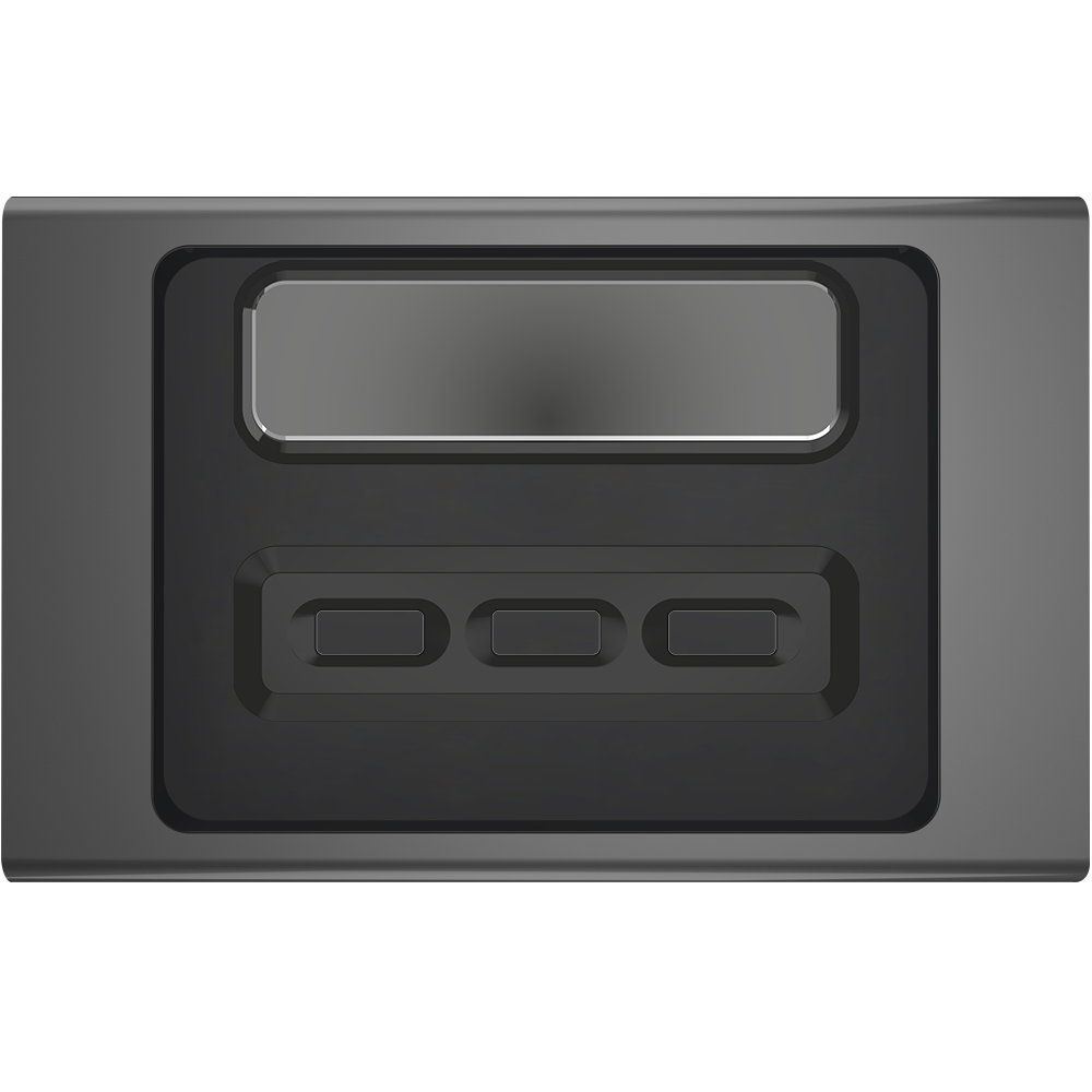 Clipsal Iconic Essence Styl 3 Gang Horizontal USB Shelf Skin Silver Shadow - S3043USBC-SH - ARCK Electrical Wholesale Supplies