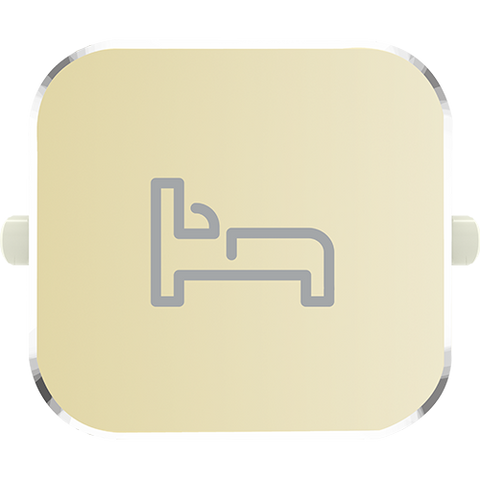 Clipsal Iconic Essence Styl Dolly Rocker Bed Crowne - S40BDR-CE - ARCK Electrical Wholesale Supplies