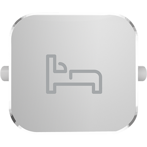 Clipsal Iconic Essence Styl Dolly Rocker Bed Silver - S40BDR-SV - ARCK Electrical Wholesale Supplies