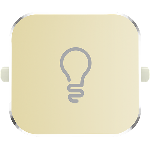 Clipsal Iconic Essence Styl Dolly Rocker Light Crowne - S40RL-CE - ARCK Electrical Wholesale Supplies