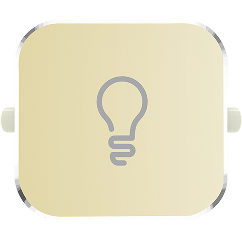 Clipsal Iconic Essence Styl Dolly Rocker Light Crowne - S40RL-CE - ARCK Electrical Wholesale Supplies