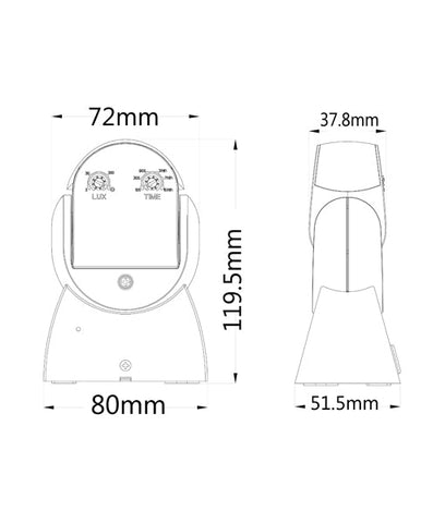 Infrared Motion Sensor White 180D - SENS001