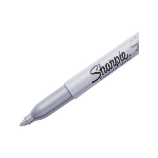 Sharpie Fine Point Marker 1mm - SHARPIE-Silver