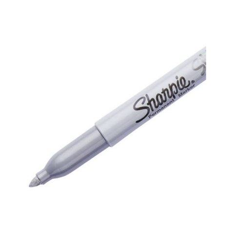 Sharpie Fine Point Marker 1mm - SHARPIE-Silver