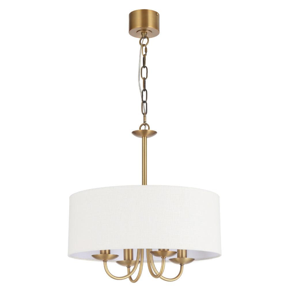 Shiron 4 Light Pendant Pe4 - PE4-BRSIV