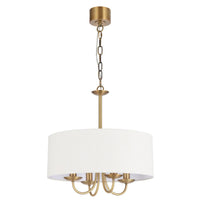 Shiron 4 Light Pendant Pe4 - PE4-BRSIV