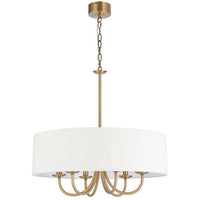 Shiron 6 Light Pendant - PE6-BRSIV