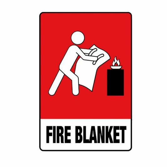 Fire blanket location sign - SLFB - ARCK Electrical Wholesale Supplies