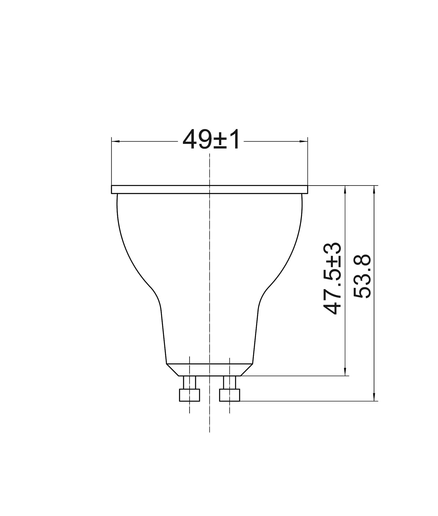 GLOBE LED SMART GU10 5W RGB TRI CCT 3K/4K/6K (360-500LM) - SMTGU101