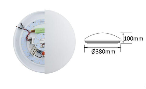3A LIGHTING EMERGENCY OYSTER LIGHT - SP-1001